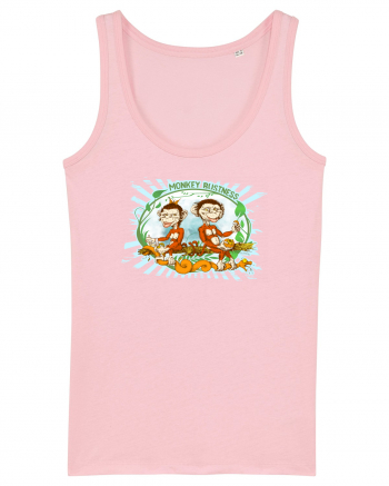 MONKEY BUSINESS :P (maimutareala, treaba de maimute) Cotton Pink