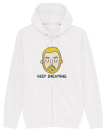 Keep dreaming Hanorac cu fermoar Unisex Connector