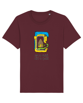 Am o gură cât o șură Burgundy