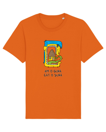 Am o gură cât o șură Bright Orange