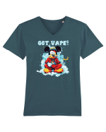 Got vape? Tricou mânecă scurtă guler V Bărbat Presenter
