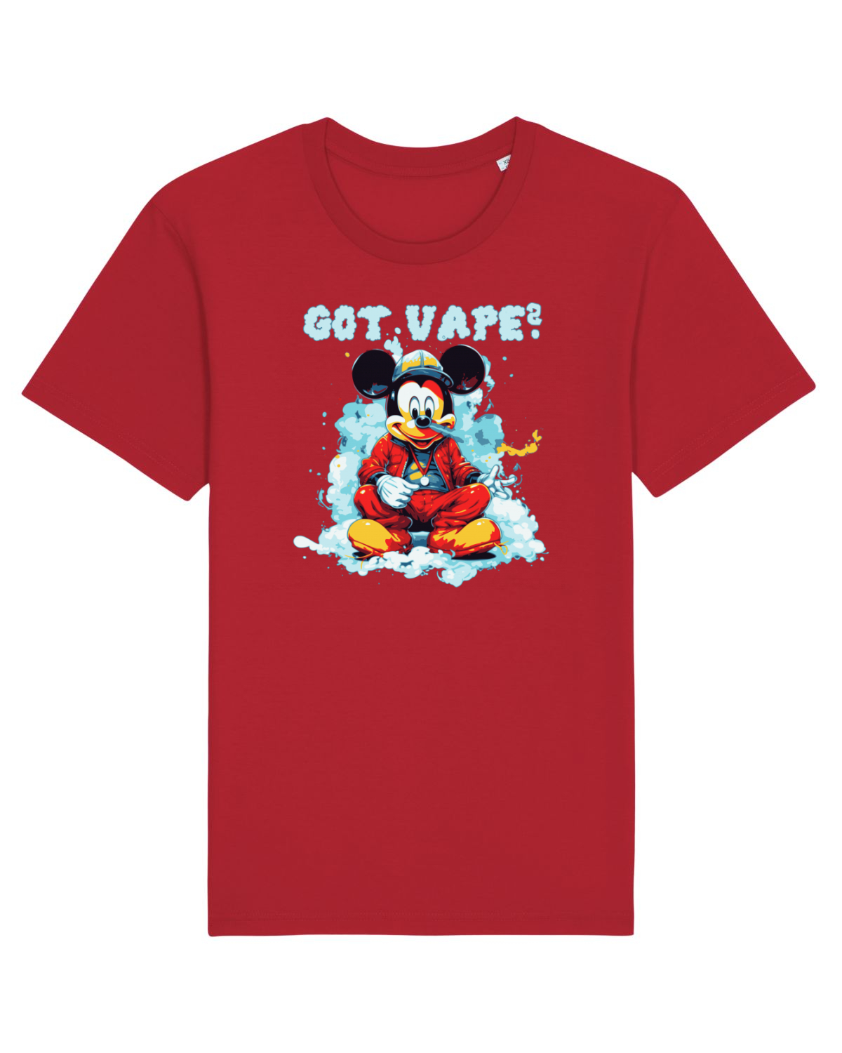 Tricou mânecă scurtă Unisex Rocker Red