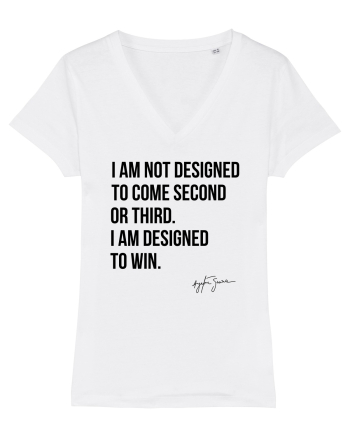 Senna Quote White