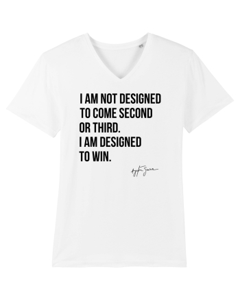 Senna Quote White