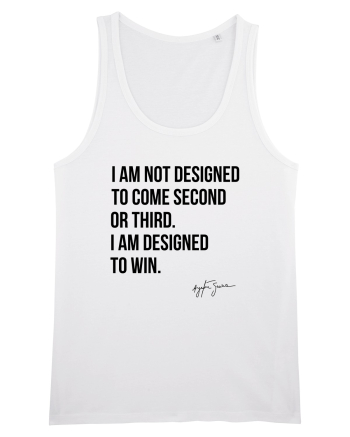 Senna Quote White