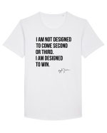 Senna Quote Tricou mânecă scurtă guler larg Bărbat Skater