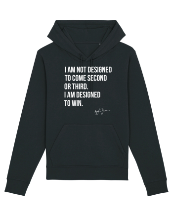 Senna Quote Black