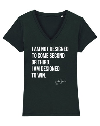 Senna Quote Black
