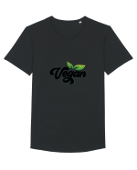 VEGAN Tricou mânecă scurtă guler larg Bărbat Skater