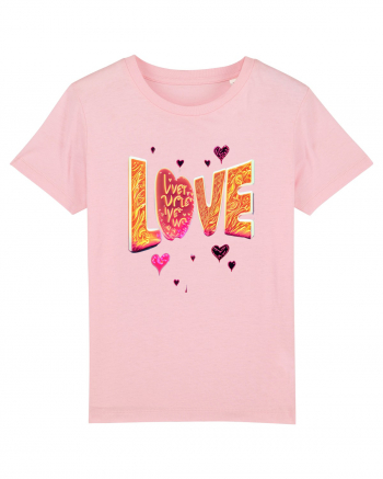 Love in the Air Cotton Pink