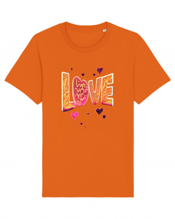 Love in the Air Bright Orange