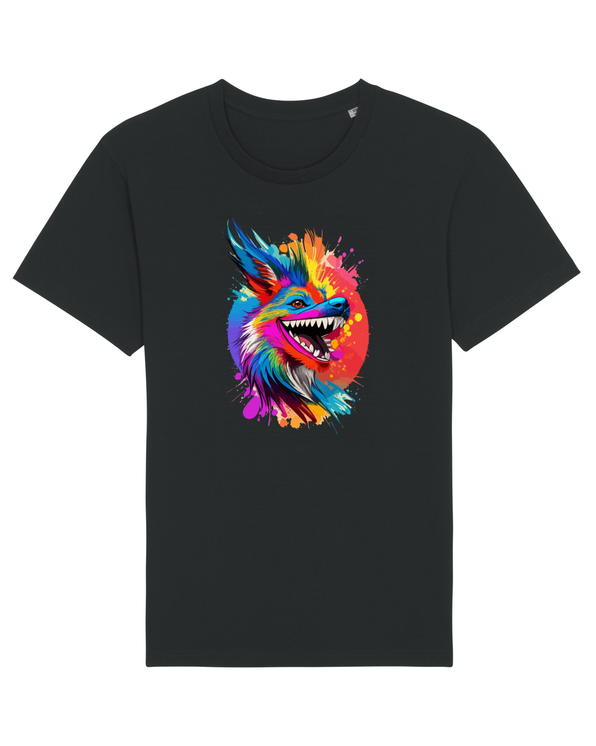 Tricou mânecă scurtă Unisex Rocker Black