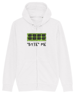 Byte me Hanorac cu fermoar Unisex Connector