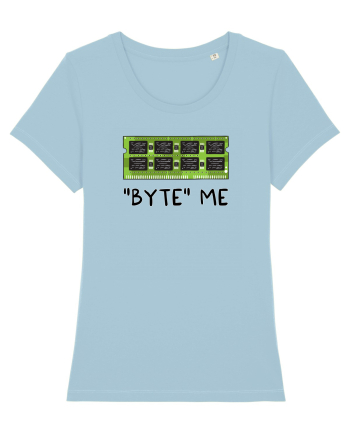 Byte me Sky Blue
