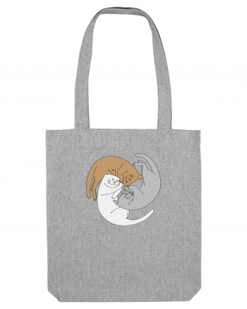 Spiral cats Heather Grey