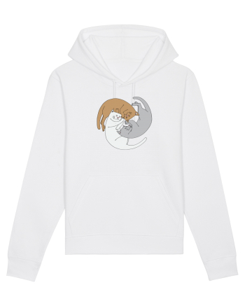 Spiral cats White