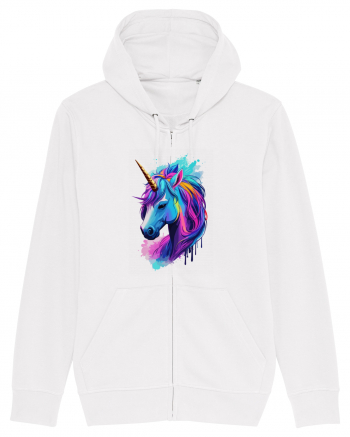 Neon Unicorn Dreams White