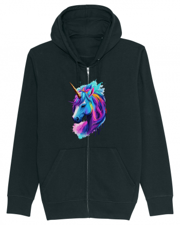 Neon Unicorn Dreams Black