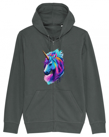 Neon Unicorn Dreams Anthracite