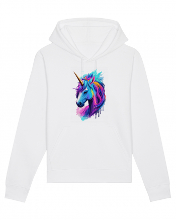 Neon Unicorn Dreams White