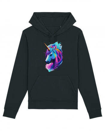 Neon Unicorn Dreams Black