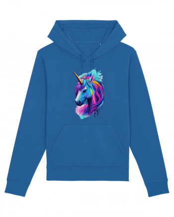 Neon Unicorn Dreams Royal Blue