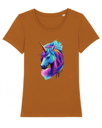 Neon Unicorn Dreams Roasted Orange