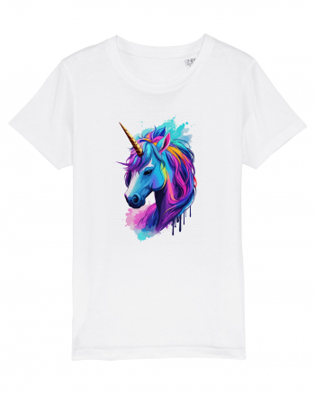 Neon Unicorn Dreams White