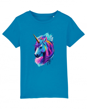 Neon Unicorn Dreams Azur