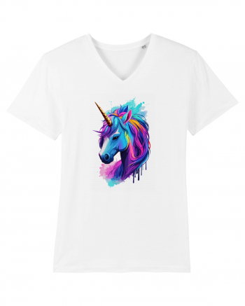 Neon Unicorn Dreams White