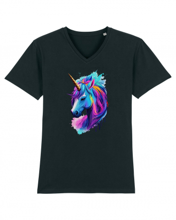 Neon Unicorn Dreams Black