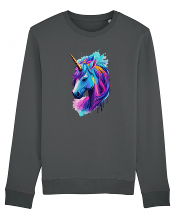 Neon Unicorn Dreams Anthracite