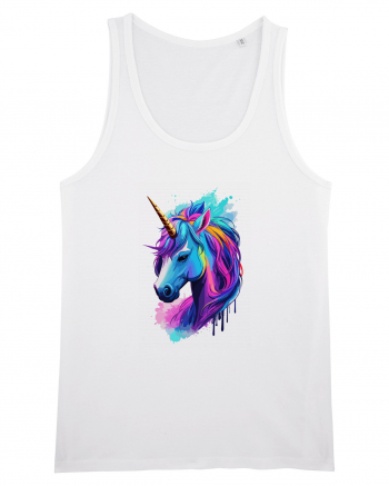 Neon Unicorn Dreams White