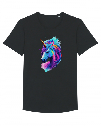 Neon Unicorn Dreams Black