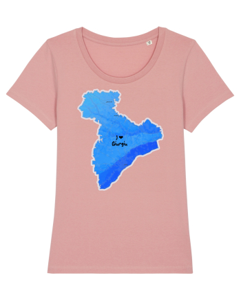 Giurgiu County Map Canyon Pink