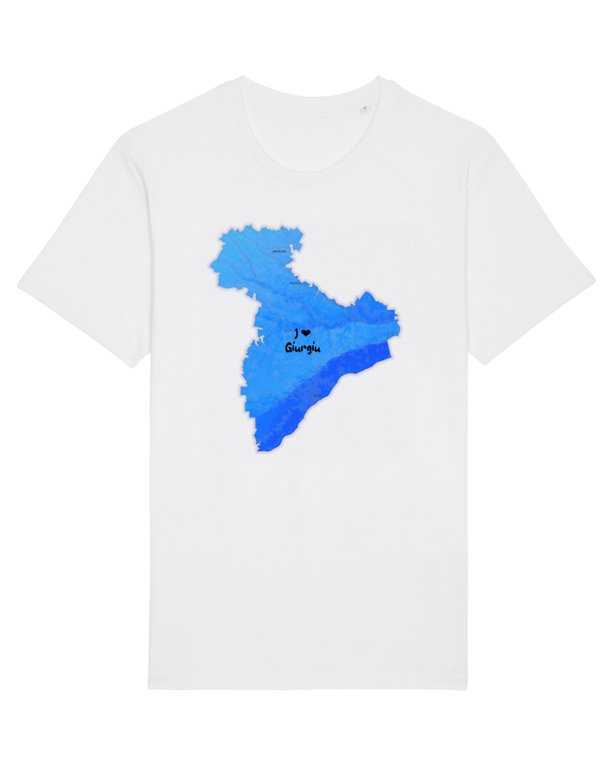 Tricou mânecă scurtă Unisex Rocker White