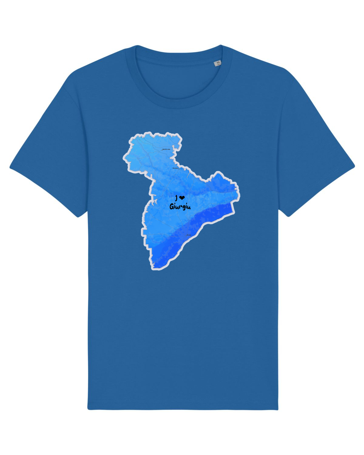 Tricou mânecă scurtă Unisex Rocker Royal Blue