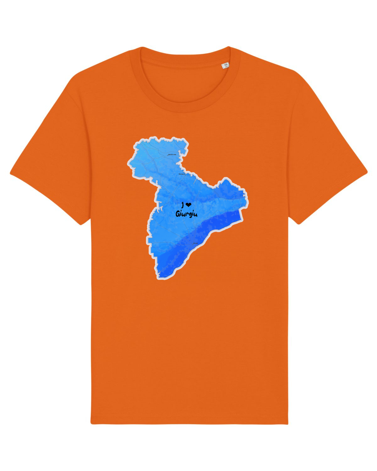 Tricou mânecă scurtă Unisex Rocker Bright Orange