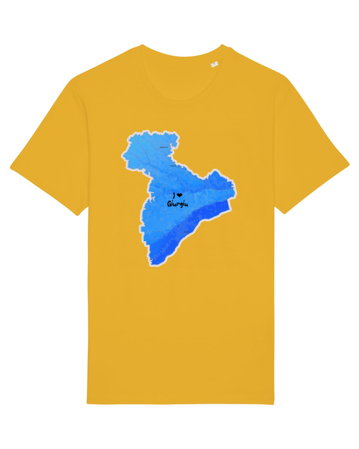 Tricou mânecă scurtă Unisex Rocker Spectra Yellow