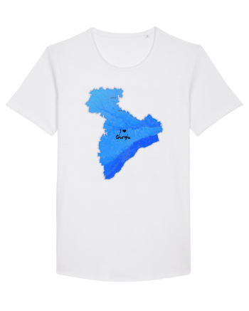 Giurgiu County Map White