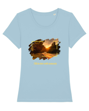 Fall in love with moments Sky Blue
