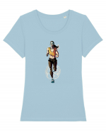 Spiritul Neînfricat Tricou mânecă scurtă guler larg fitted Damă Expresser