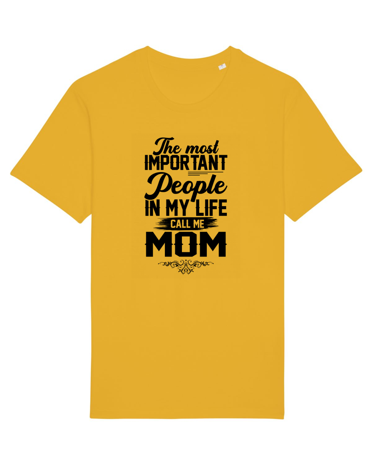 Tricou mânecă scurtă Unisex Rocker Spectra Yellow