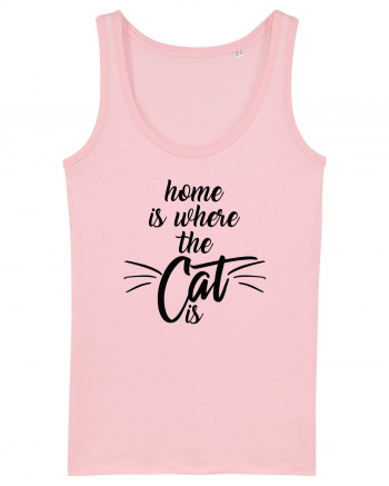 Home is where the cat is Cotton Pink