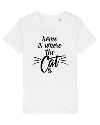 Home is where the cat is White