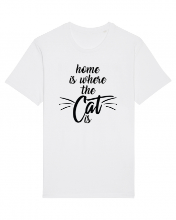 Home is where the cat is White