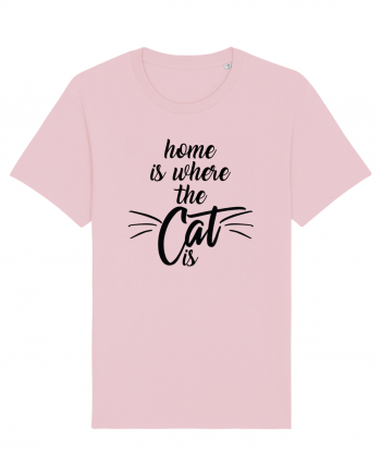 Home is where the cat is Cotton Pink