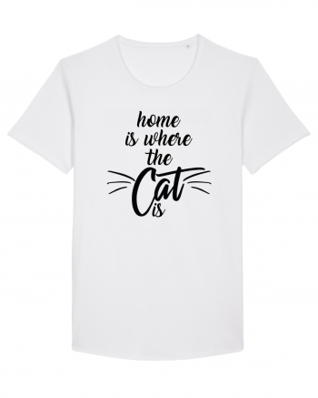 Home is where the cat is White