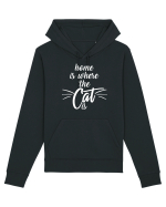 Home is where the cat is Hanorac Unisex Drummer