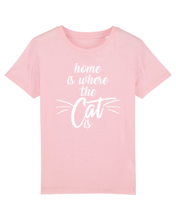 Home is where the cat is Cotton Pink